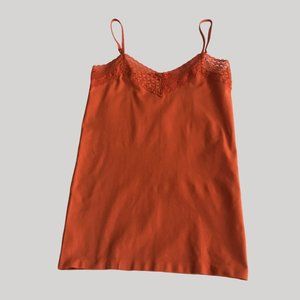 The Limited Lace Camisole Cami Tank Orange Size S
